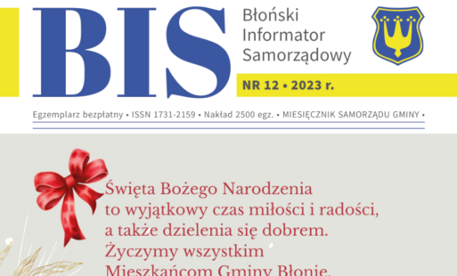 Zdjęcie do Błoński Informator Samorządowy - numer 12/2023